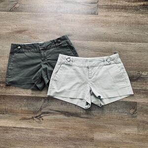 Banana Republic Shorts Khaki Green, Sz 0